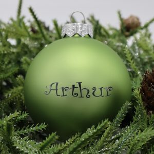 Boule Noël verte