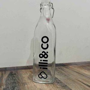 bouteille de verre personnalisée